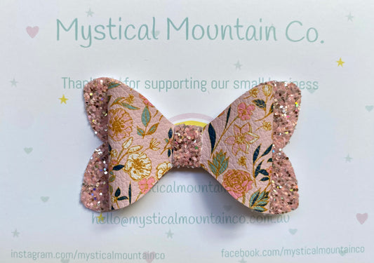 Bow (Double layer - small) - Flowers